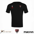 Macron Cotton T-shirt Kids black / Koszulka bawełniana dziecięca| Wolves