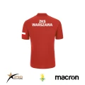 ZKS W-wa, KOSZULKA POLO POL, CZERWONA, TYŁ.webp
