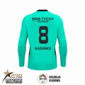 Koszulka bramkarska Macron turkus tył dł. rękaw | SMS TYCHY
