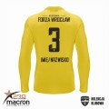 Koszulka bramkarska Macron yellow tył I APN Forza