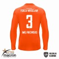 Koszulka bramkarska Macron orange tył I APN Forza