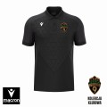 Koszulka Polo Macron czarna I UKS 9 Wałbrzych