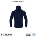 WZPR bluza rozpinana z kapturem, navy, tył.webp