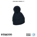 WZPR, czapka zimowa z pomponem, navy, tył.webp